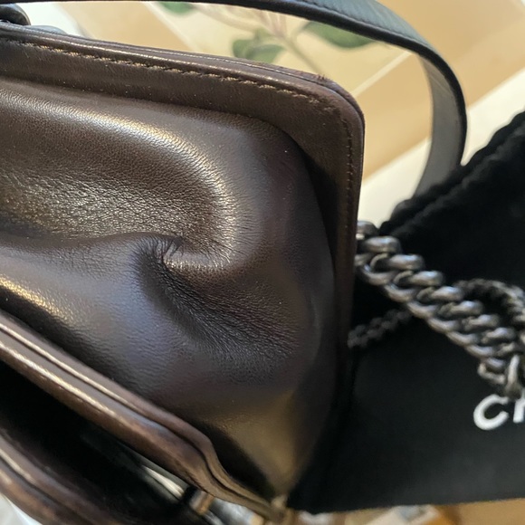 Boy Flap Bag Fur with Leather Old Medium - Picture 10 of 12